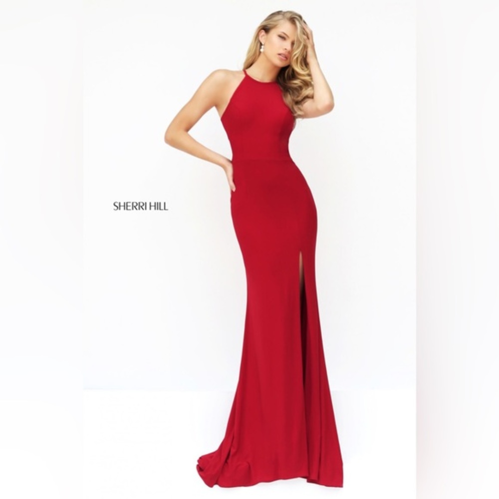 Sherri Hill Red Prom Dress | Size 2 STYLE #32340